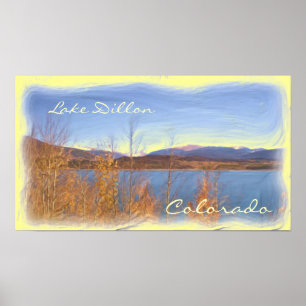 Lake Dillon Colorado poster