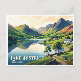 Lake District, England Keswick United Kingdom Postcard