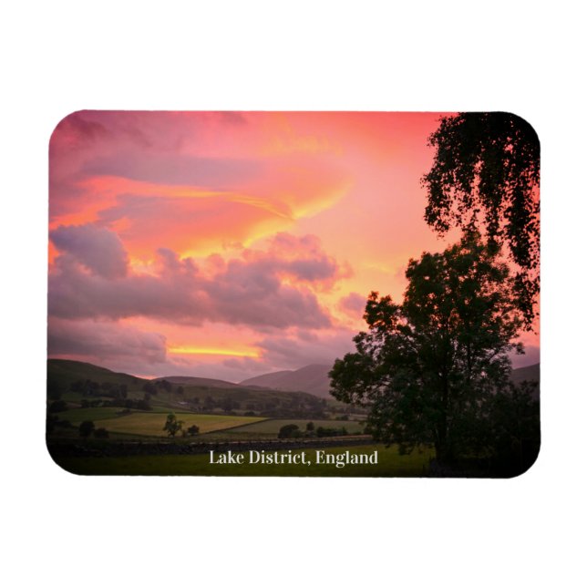Lake District England Magnet (Horizontal)