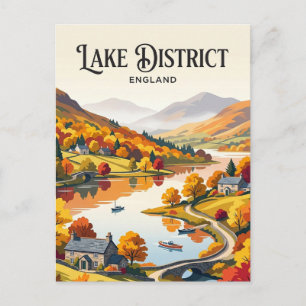 Lake District England Postcard