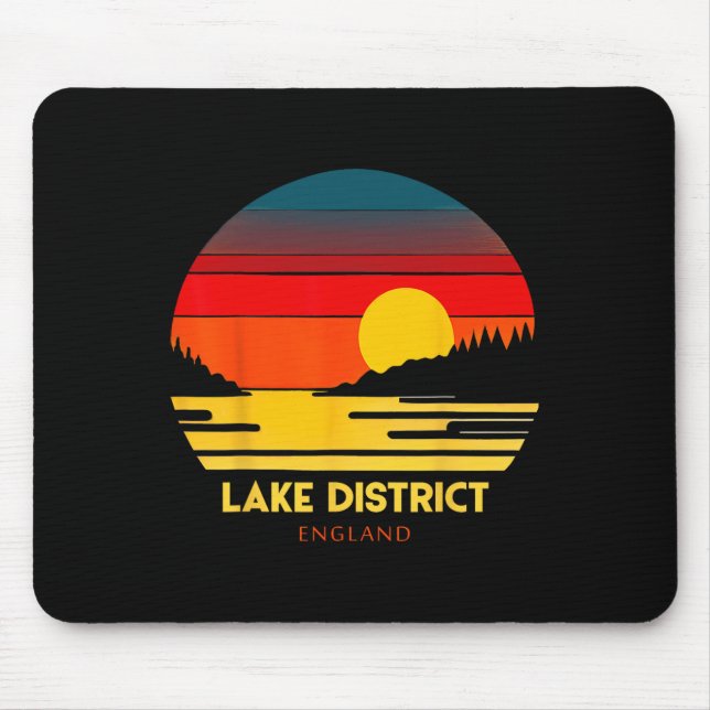 Lake District England Vacation Souvenir  Mouse Pad (Front)