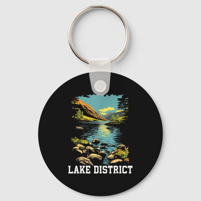 Lake District  Key Ring (Front)