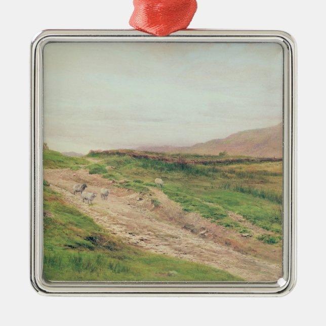 Lake District Metal Tree Decoration (Front)