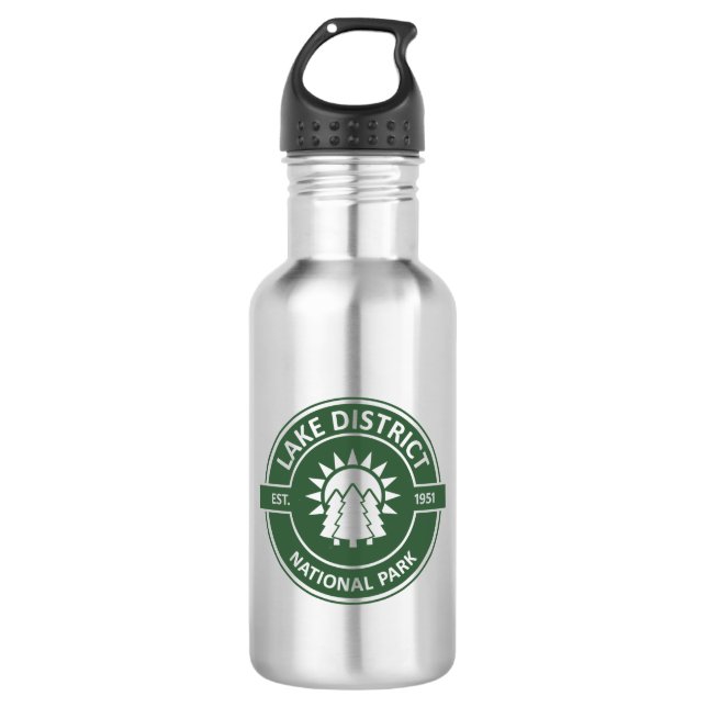 Lake District National Park 532 Ml Water Bottle (Front)