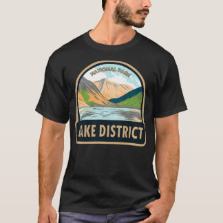 Lake District National Park England Vintage Wasdal T-Shirt