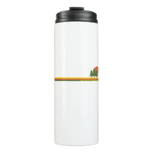 Lake District National Park Pine Trees Sun Thermal Tumbler
