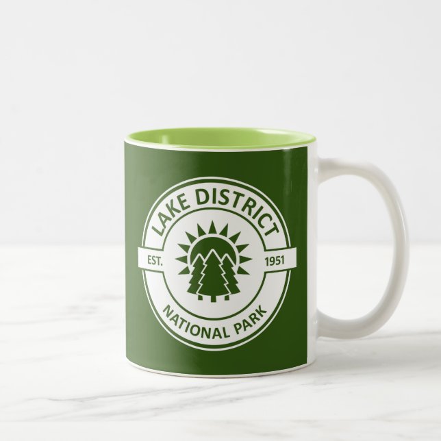 Lake District National Park Two-Tone Coffee Mug (Right)