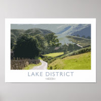 Lake District Railway Poster