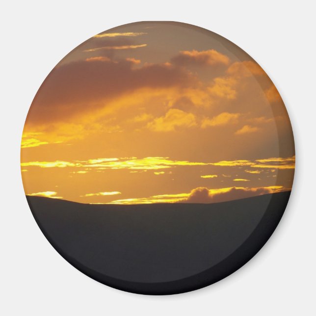 Lake District sunset Magnet (Front)