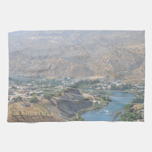 Lake Ducan4 Tea Towel (Horizontal)
