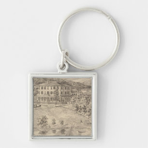 Lake Dunmore House in Salisbury Key Ring
