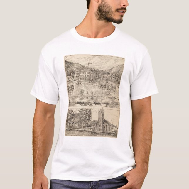 Lake Dunmore House in Salisbury T-Shirt (Front)