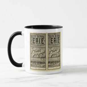 Lake Erie and Western Railroad Mug