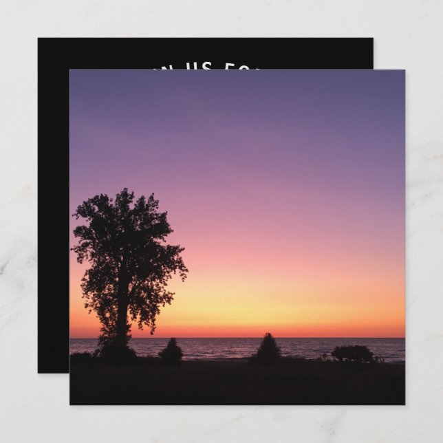 lake erie invitation (Front/Back)