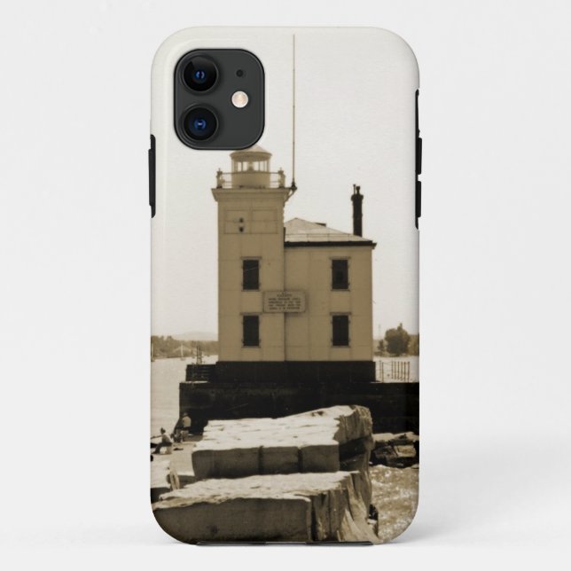 Lake Erie Lighthouse Case-Mate iPhone Case (Back)