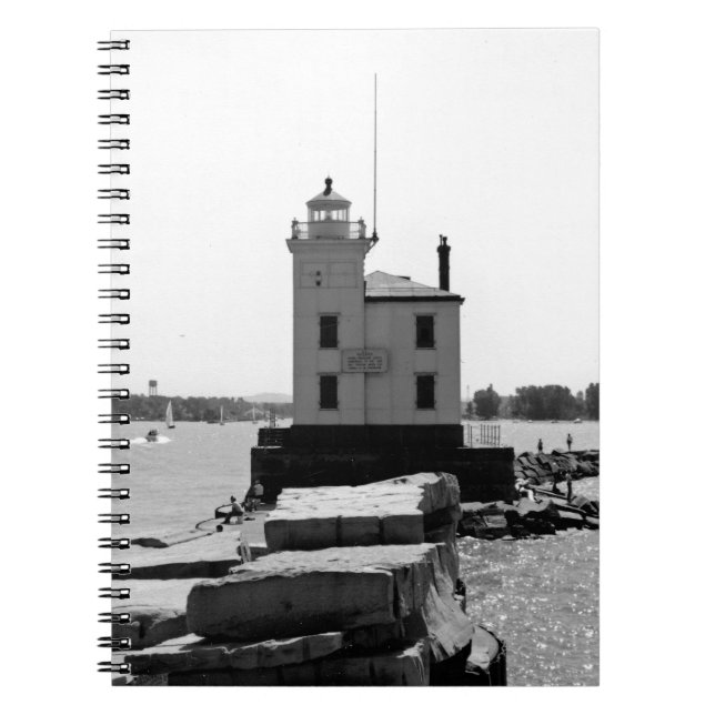 Lake Erie Lighthouse Notebook (Front)