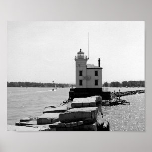 Lake Erie Lighthouse Poster