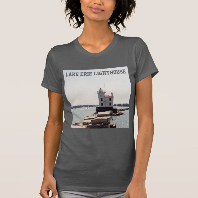 Lake Erie Lighthouse T-Shirt (Front)
