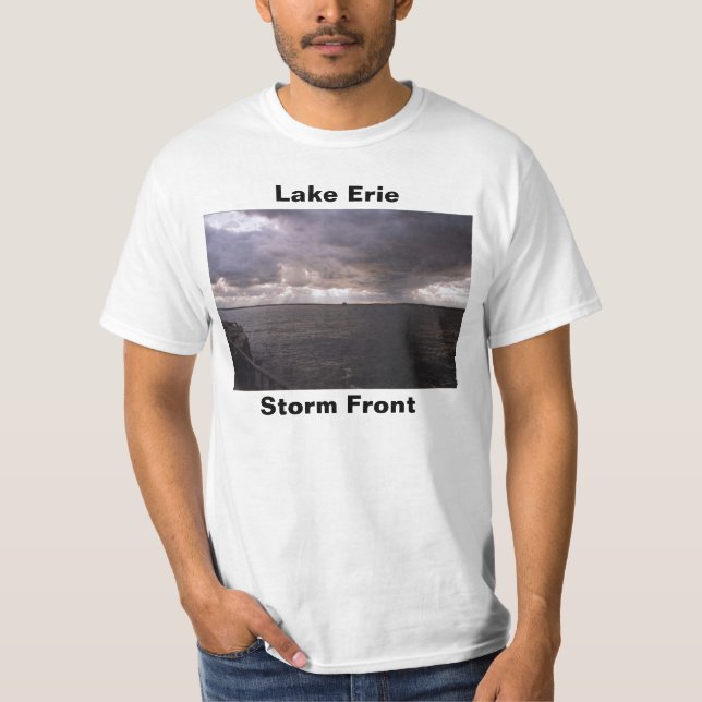 Lake Erie Storm front T-Shirt (Front)