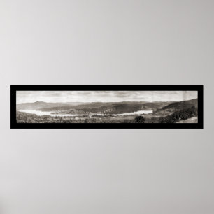 Lake Fairlee, Vermont Photo 1920 Poster