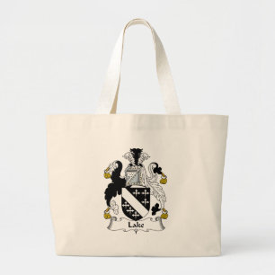Lake Family Crest Large Tote Bag