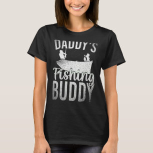 Lake Fishing Buddy Fisherman Son Dad Fathers Day F T-Shirt