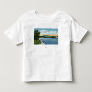 Lake Flower, Scarface Mt in Distance Toddler T-Shirt