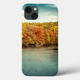 Lake Forest Trees Water Monogram IPAD Case