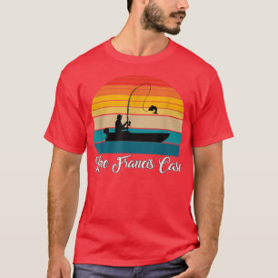 Lake Francis Case Souvenirs Gifts Fishing Vintage T-Shirt