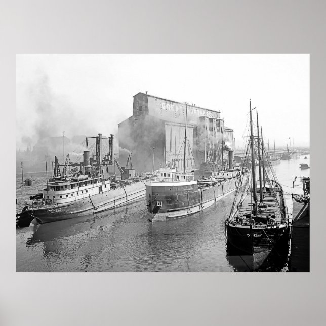 Lake Freighters Poster (Front)