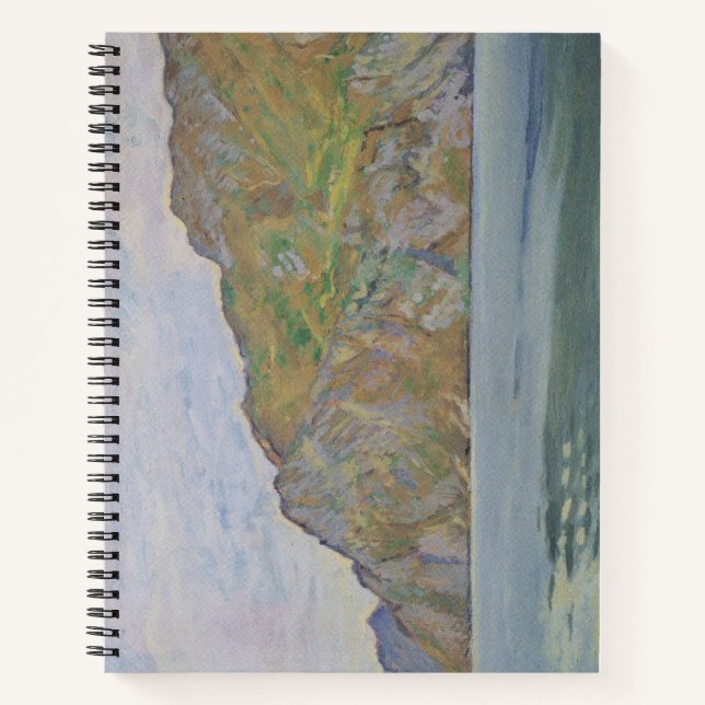 Lake Garda (by Koloman Moser) Notebook (Front)