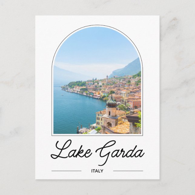 Lake Garda Italy Postcard (Front)