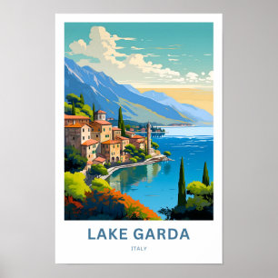 Lake Garda Italy Travel Print