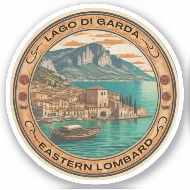 lake garda - lago di garda italian family trip (Front)