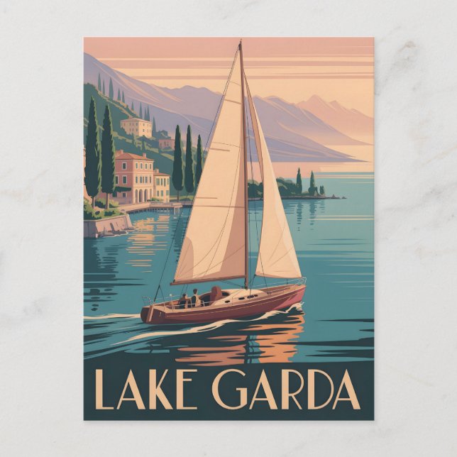 Lake Garda Postcard (Front)