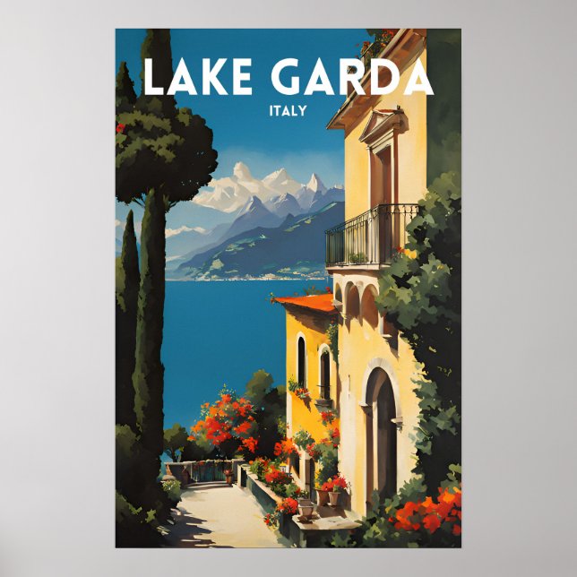 Lake Garda Poster (Front)