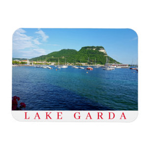 Lake Garda Rock view fridge magnet