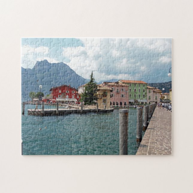 Lake Garda Torbole puzzle (Horizontal)