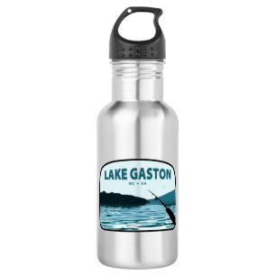 Lake Gaston North Carolina Virginia Fishing Rod 532 Ml Water Bottle