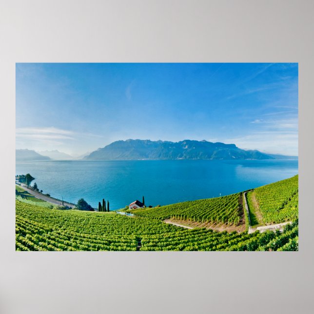 Lake Geneva (Lac Léman) 007 Poster (Front)