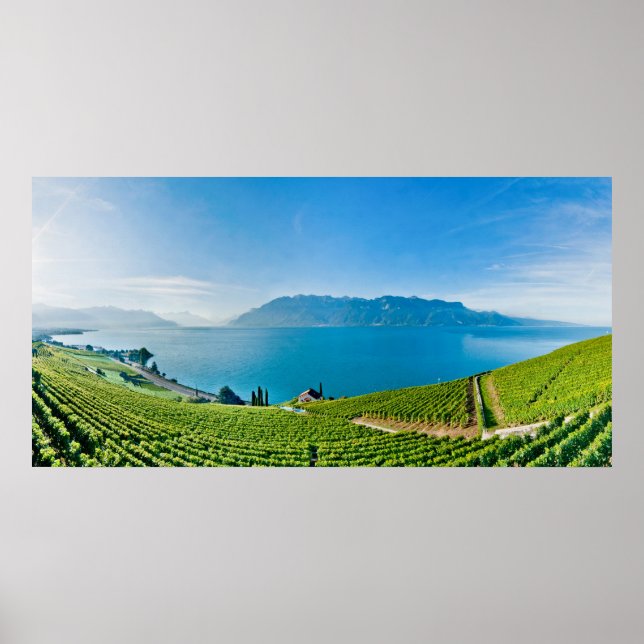 Lake Geneva (Lac Léman) 017 Poster (Front)