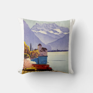Lake Geneva Travel Cushion