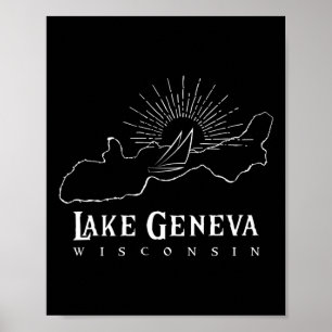Lake Geneva Wisconsin Poster
