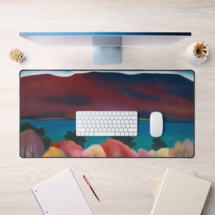 Lake George, Autumn Georgia O'Keeffe Desk Mat