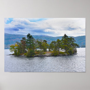 Lake George Island, New York Poster