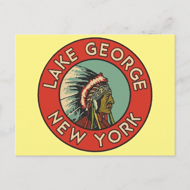 Lake George, New York - Postcard (Front)
