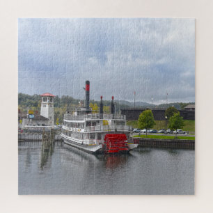 Lake George, New York, Steamship Jigsaw Puzzle
