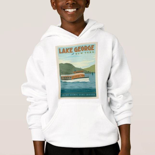 Lake George, New York | Vintage Boat (Front)