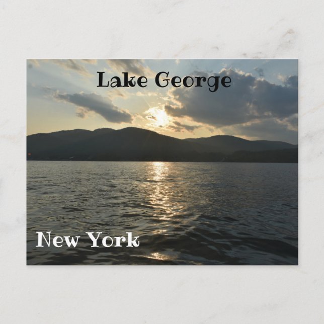 Lake George Postcard (Front)