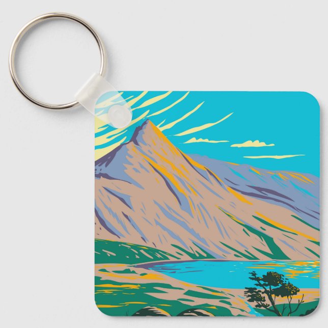  Lake Glaslyn Key Ring (Front)